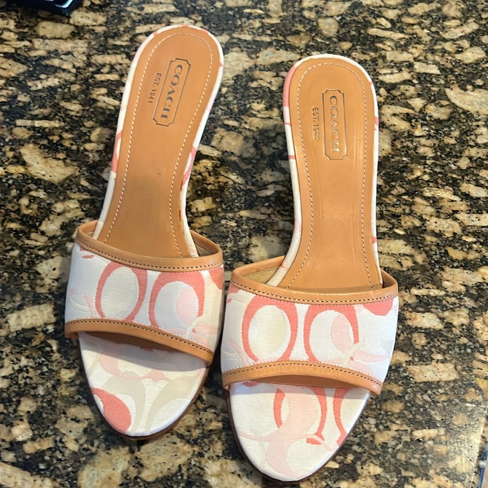 Coach high heels
